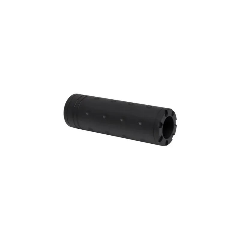 SLONG AIRSOFT - Silencieux 110mm avec filetage 14mm CCW - Noir