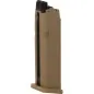 GLOCK - Chargeur Gaz Pour Glock 17 Gen 5 French Edition 22 billes - Tan