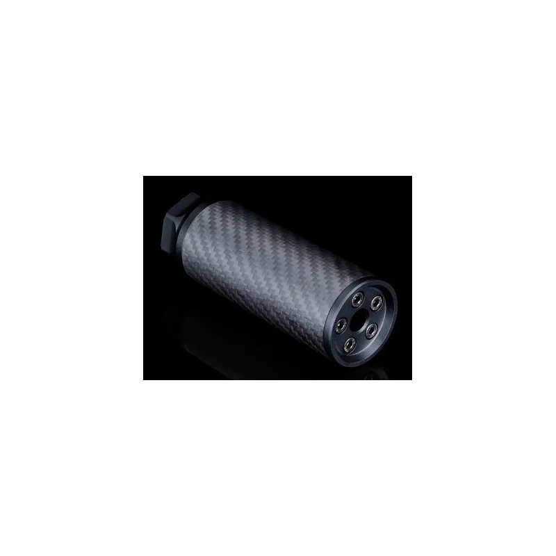 SILVERBACK - Silencieux Carbon court 14mm ccw