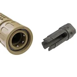 Silencieux 556 QDC KAC Tan 180mm Quick Detach | 5KU Airsoft