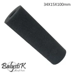 Mousse BALYSTIK 34mm Silencieux Airsoft | Polyuréthane HD