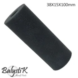 Mousse BALYSTIK 38mm Silencieux Sniper DMR | Airsoft FR