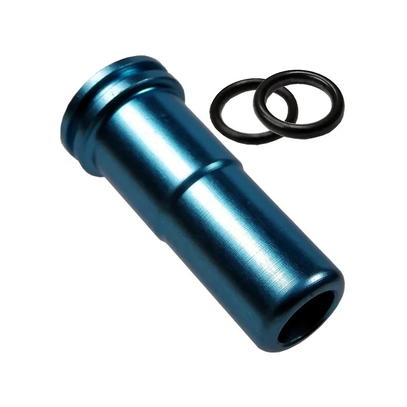 FPS Softair - Nozzle en ERGAL pour serie M4/M16 avec joint d'étanchéité - Bleu
