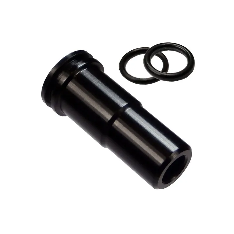 FPS Softair - Nozzle en ERGAL pour serie MP5 avec joint d'étanchéité - Noir