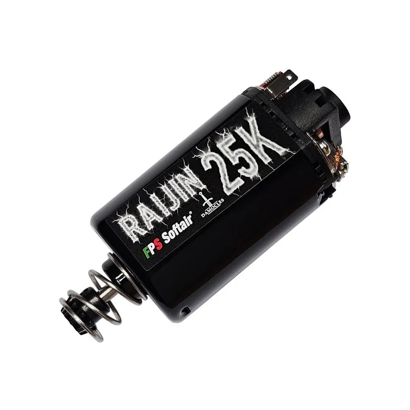 FPS Softair - Moteur Raijin 25k axe court- Noir