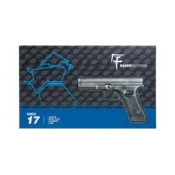 Pistolet GBB Saigo MK1 Noir | Culasse Métal | Gaz & CO2