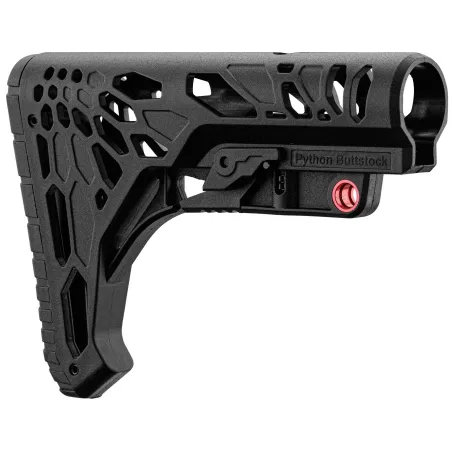 Crosse Python M4 BO Manufacture Squelettique Noir | ZN-Airsoft