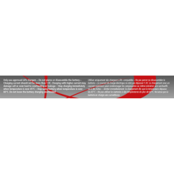 ASG - Batterie LiPo 11.1V  1450mAh 30C - T-Dean - 1 bâton