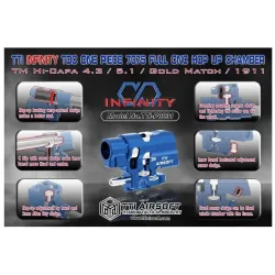TTI Airsoft - Bloch Hop Up Infinity Aluminium CNC pour Hi-Capa Tokyo Marui - OR