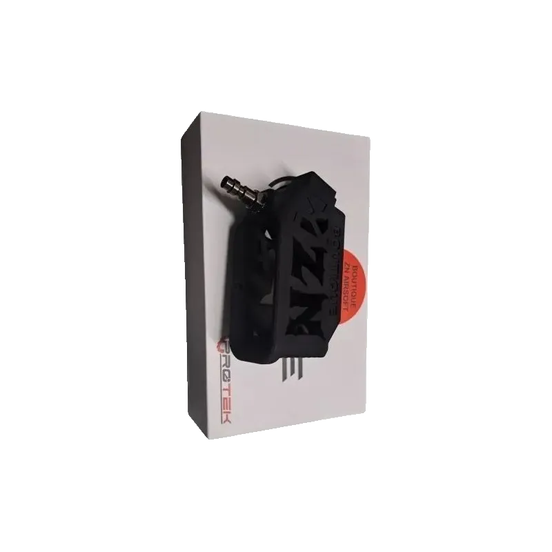 Adaptateur HPA Pulse M4 Protek logo ZN pour chargeur AAP-01 et Glock, vue sur sa boîte