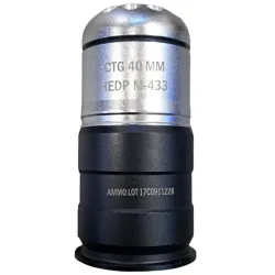 Occasion - Grenade 40mm UFC à gaz 70 Billes - Argent