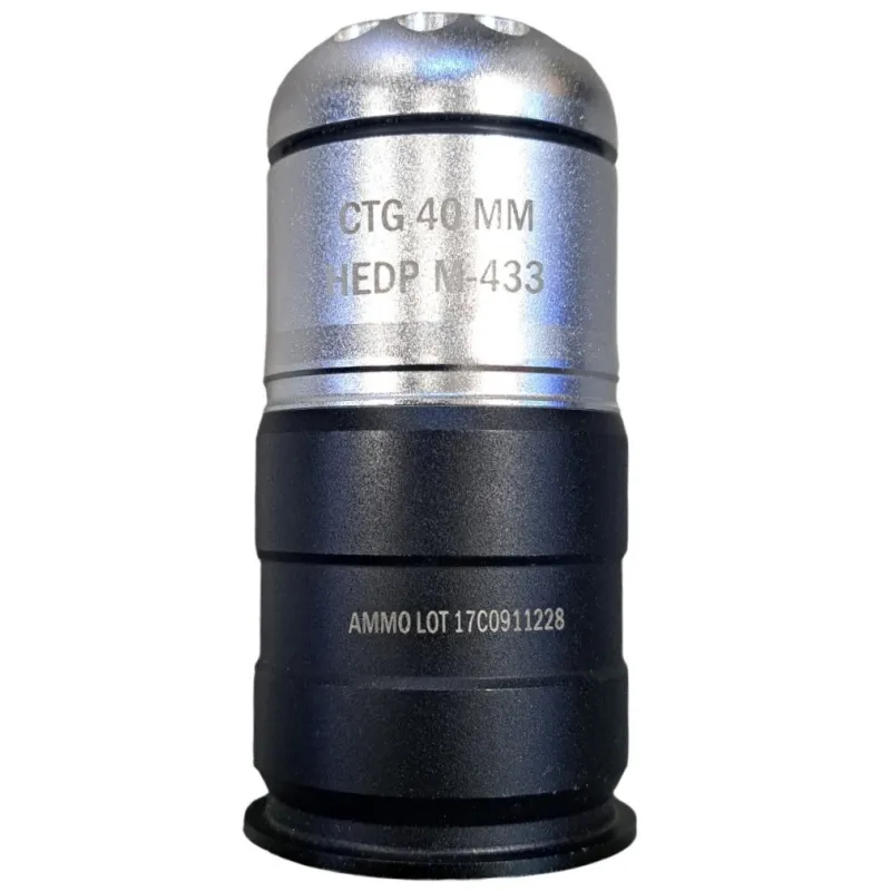 Occasion - Grenade 40mm UFC à gaz 70 Billes - Argent