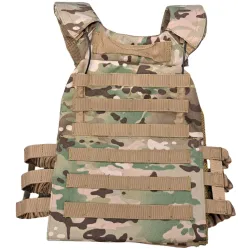 Occasion - Gilet tactique avec 3 poches M4 et 2 poches PA - Multicam