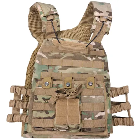 Occasion - Gilet tactique avec 3 poches M4 et 2 poches PA - Multicam