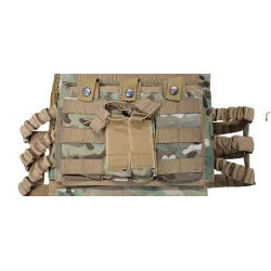 Occasion - Gilet tactique avec 3 poches M4 et 2 poches PA - Multicam
