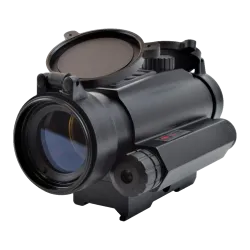 JS-TACTICAL - Viseur point rouge avec laser rouge intégré - Noir