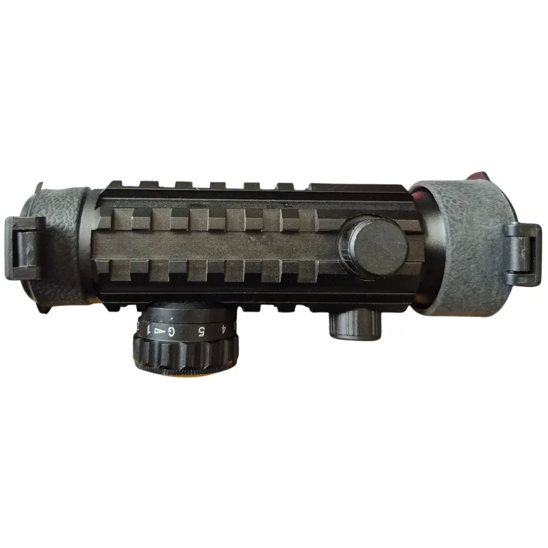 Viseur point rouge JS-Tactical JS-1X30RAIL, vue de dessus avec rail supérieur