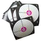 POWAIR - Cible 14X14 en carton 100 Pieces