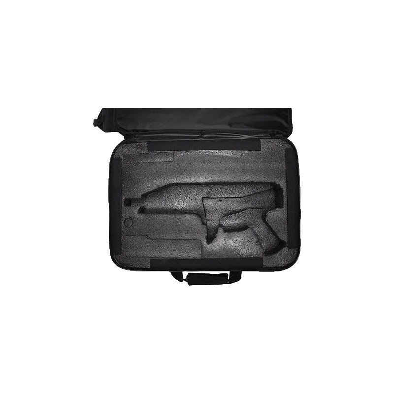 Housse ASG Scorpion EVO 3 A1 ouverte, mousse découpée à vide