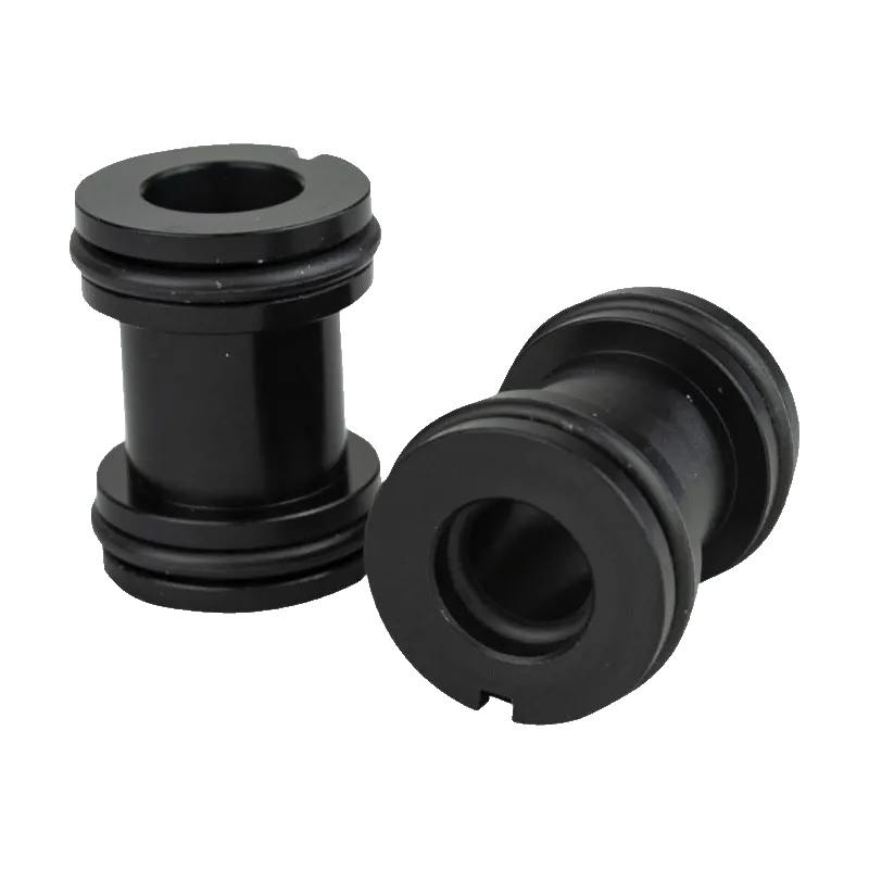 Barrel spacers Action Army VSR-10, gros plan sur l'alésage et les joints