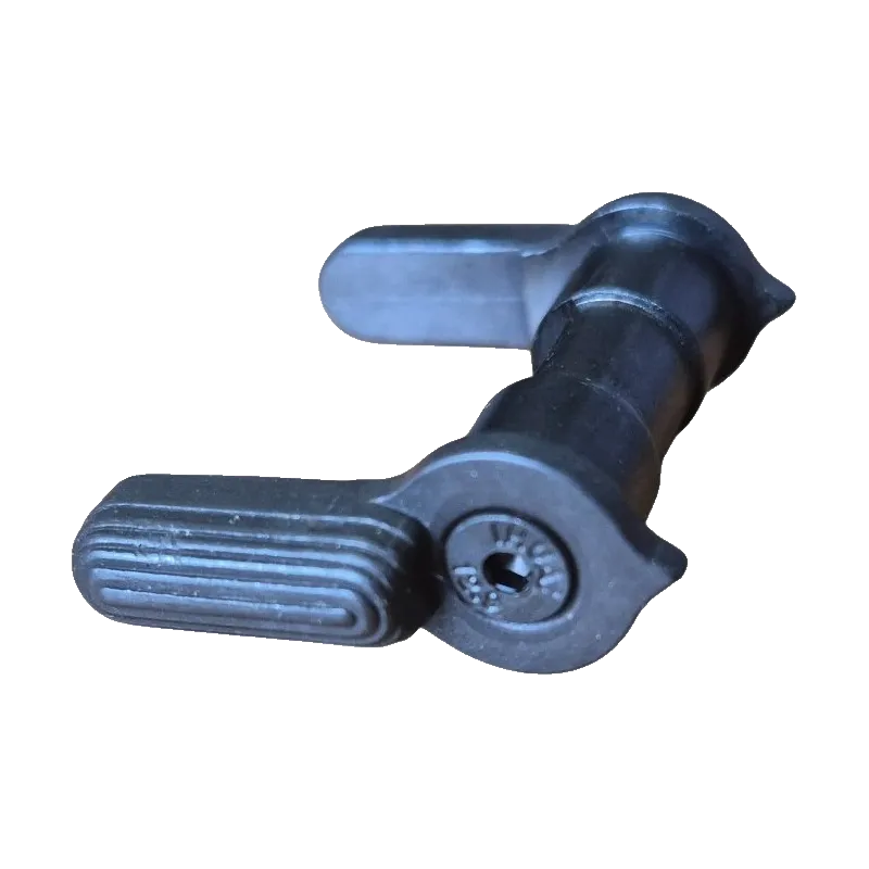Sélecteur de tir ambidextre noir pour AR-15 / M4, côté vis de fixation du levier