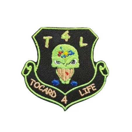 Patch "T4L TOCARD 4 LIFE" — Morale Patch Airsoft