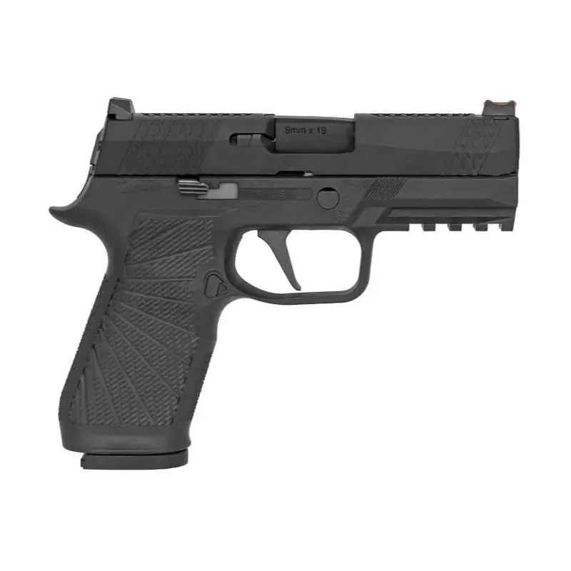 WE F18 V2 Noir pistolet airsoft GBB full-auto culasse aluminium