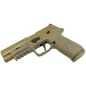 WE - Pistolet GBB F17 V2 - Tan