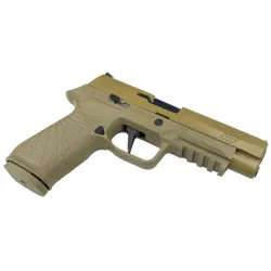 Pistolet gaz WE F17 V2 Tan GBB | backup Airsoft FDE