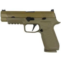 Pistolet gaz WE F17 V2 Tan GBB | backup Airsoft FDE