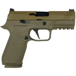 WE F18 V2 Tan Bicolore GBB | Pistolet Automatique Airsoft TAN