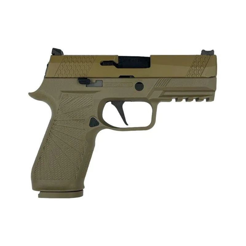 WE - Pistolet GBB F18 V2 - Tan