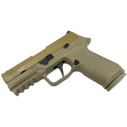 WE F18 V2 Tan Bicolore GBB | Pistolet Automatique Airsoft TAN