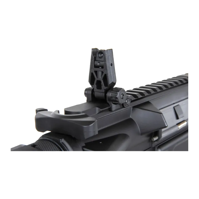 Specna Arms SA-P27 PRIME, organe de visée arrière rabattable et rail supérieur