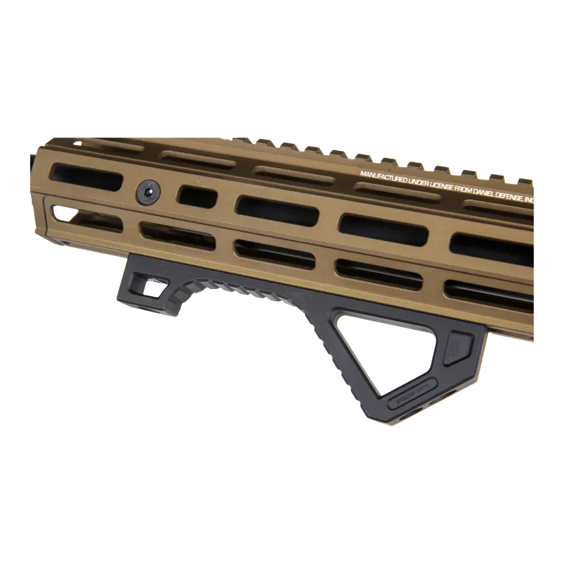 Specna Arms SA-P27 PRIME, garde-main Daniel Defense M-LOK bronze et poignée inclinée