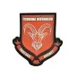 Patch Tchouba defendeur Paintball Airsoft Rouge