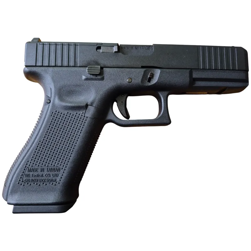 Pistolet GBB WE W17F Gen5 MOS noir, vue de profil droit