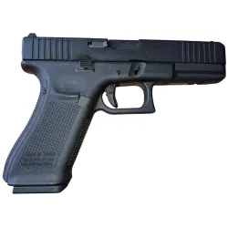 Pistolet airsoft WE W17F Gen5 MOS GBB noir vue profil