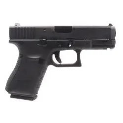 Pistolet airsoft WE W19 Gen5 GBB compact noir vue profil