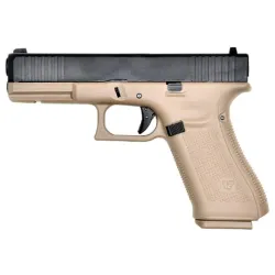 WE W17F Gen5 GBB Noir Tan | Pistolet Airsoft Glock | ZN-Airsoft