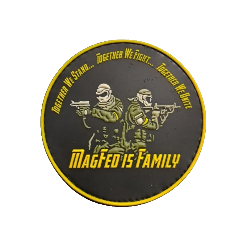 Patch Magfed is family - Jaune