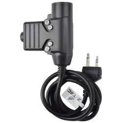 Z-tactical - PTT pour Midland - Noir