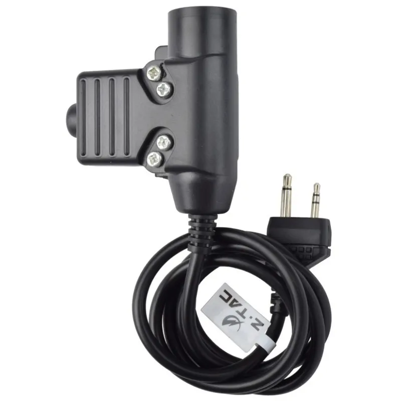 Z-tactical - PTT pour Midland - Noir