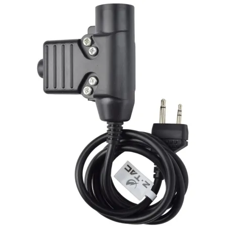 Z-tactical - PTT pour Midland - Noir