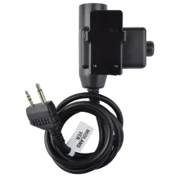 Z-tactical - PTT pour Midland - Noir