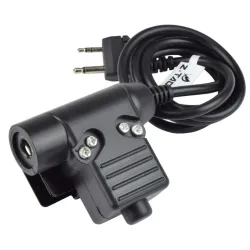 Z-tactical - PTT pour Midland - Noir