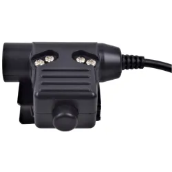 WOSPORT - PTT pour Kenwood - Noir