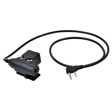 WOSPORT - PTT pour Kenwood - Noir