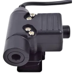 WOSPORT - PTT pour Kenwood - Noir