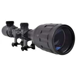 Lunette de visée JS-Tactical 2.5-10x50 airsoft vue de profil
